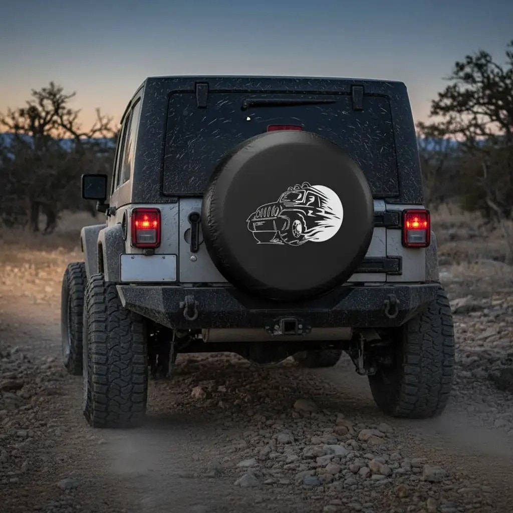 SUV Vehicle Designed Spare Wheel Tire Cover